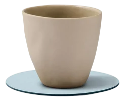 Onderzetter Lind DNA Glass Mat Circle Nupo Soft Sky (Set van 4)