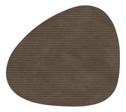 Onderzetter Lind DNA Glass Mat Curve Corduroy Nupo Caviar (Set van 4)
