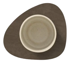 Onderzetter Lind DNA Glass Mat Curve Corduroy Nupo Caviar (Set van 4)