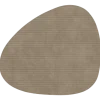 Lind DNA Onderzetter Glass Mat Curve Corduroy Nupo Nomad Grey (Set van 4) Clearance