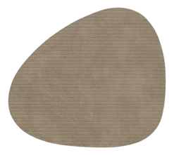 Lind DNA Onderzetter Glass Mat Curve Corduroy Nupo Nomad Grey (Set van 4) Clearance