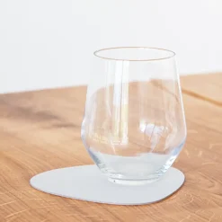 Lind DNA Onderzetter Glass Mat Curve Corduroy Nupo Brown (Set van 4) New