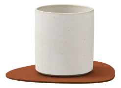 Lind DNA Onderzetter Glass Mat Curve Corduroy Nupo Rust (Set van 4)