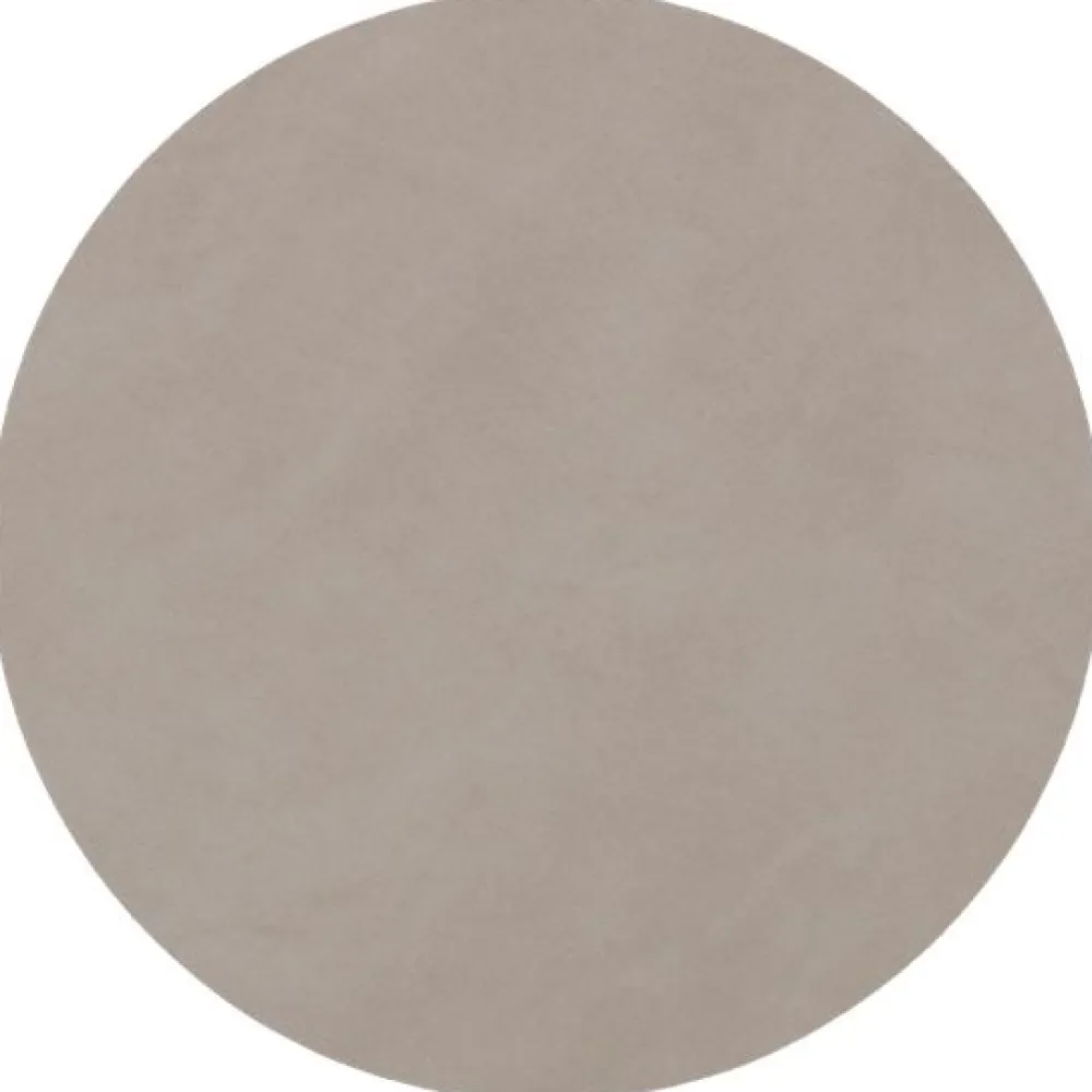 Lind DNA Onderzetter Glass Mat Circle Nupo Light Grey (Set van 4) Hot