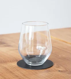 Lind DNA Onderzetter Glass Mat Circle Bull Black (Set van 4) Outlet