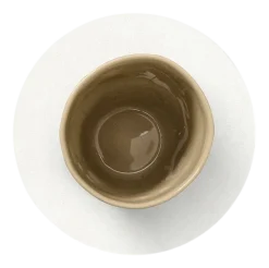 Lind DNA Onderzetter Glass Mat Circle Nupo Pure White (Set van 4) Best