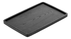 Serax Onderzetter Passe-Partout Kitchen & Table By Vincent Black M 30 x 20 x 1,7 cm Clearance