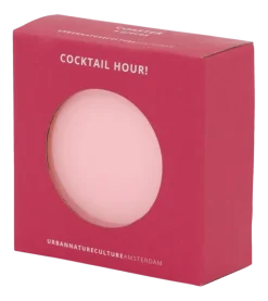 Onderzetter Urban Nature Culture Glass Coaster Pink (Set van 4)