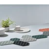 Onderzetter Zone Denmark Dubbel Triangles Warm Grijs