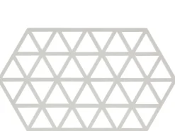 Onderzetter Zone Denmark Dubbel Triangles Warm Grijs