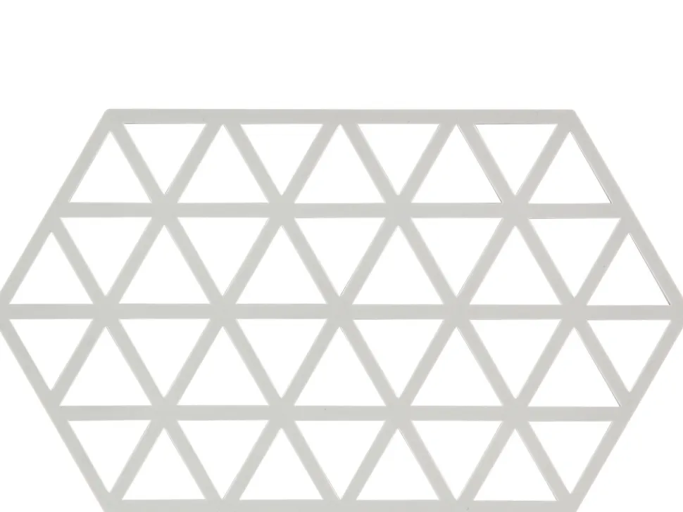 Onderzetter Zone Denmark Dubbel Triangles Warm Grijs