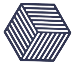 Onderzetter Zone Denmark Hexagon Midnight 16 cm