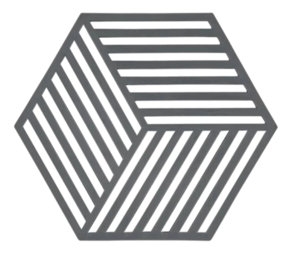 Zone Denmark Onderzetter Hexagon Cool Grey 16 cm Discount