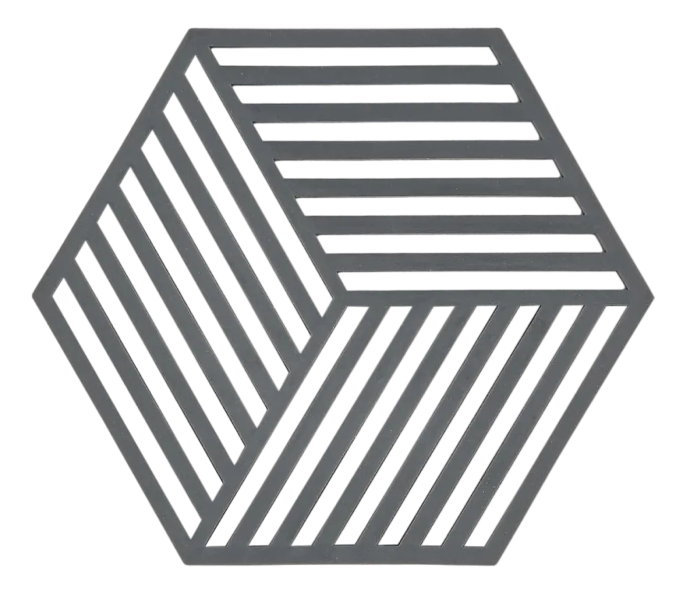 Zone Denmark Onderzetter Hexagon Warm Grey 16 cm Outlet