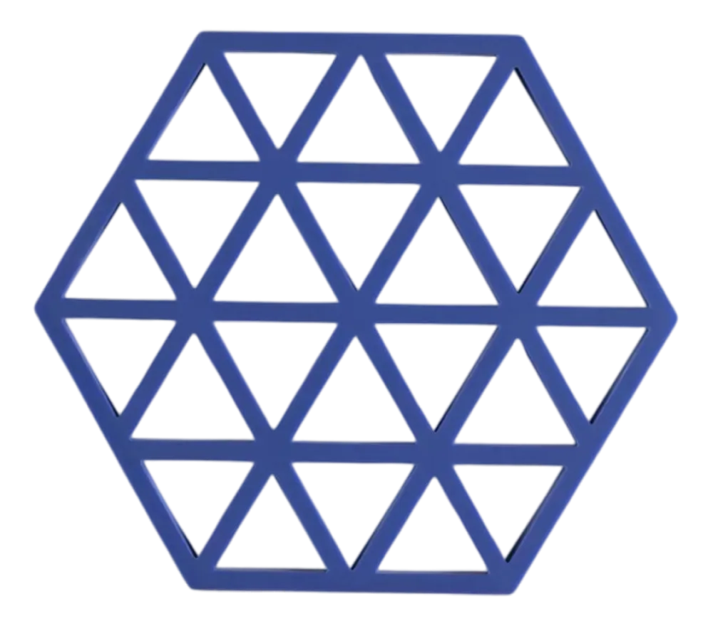Zone Denmark Onderzetter Triangles Indigo 16 cm Discount