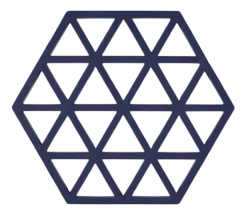 Onderzetter Zone Denmark Triangles Midnight 16 cm