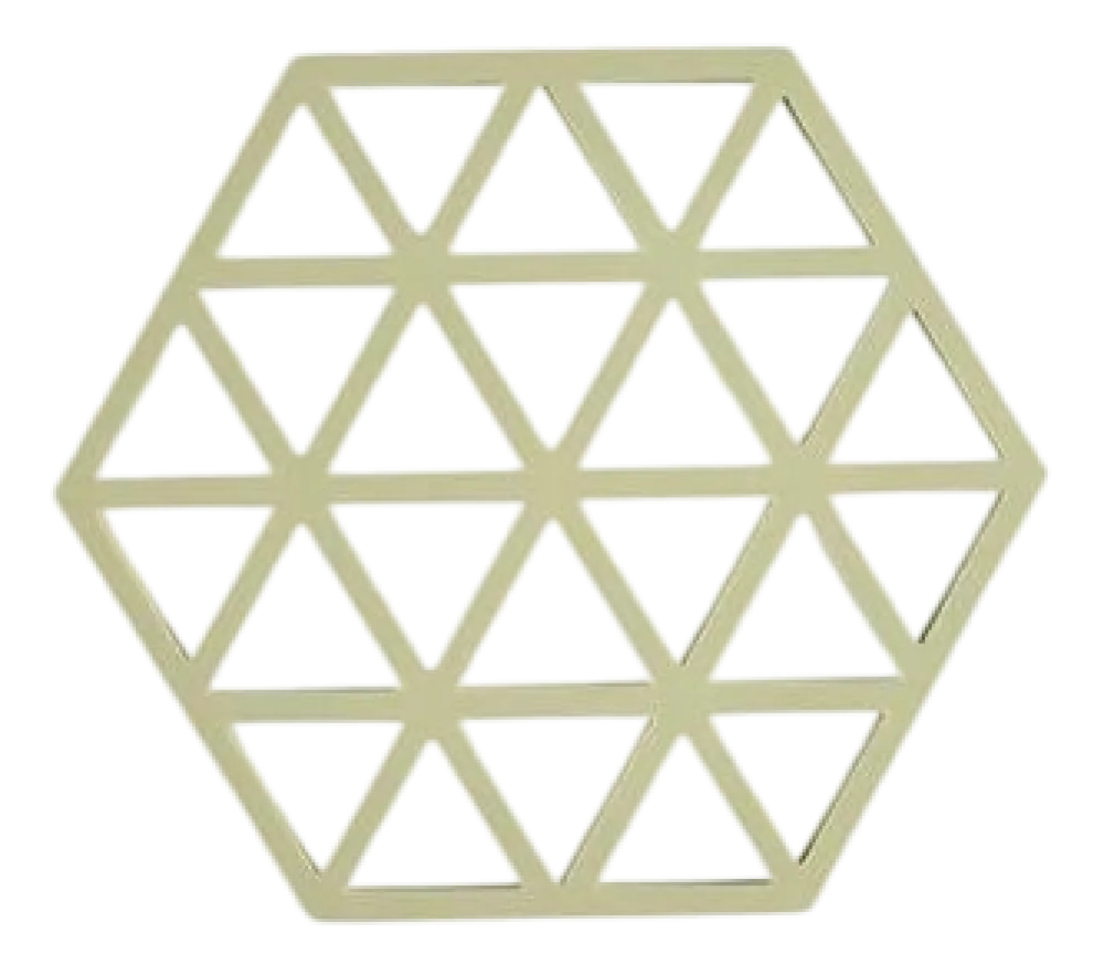 Zone Denmark Onderzetter Triangles Matcha Green 16 cm Outlet