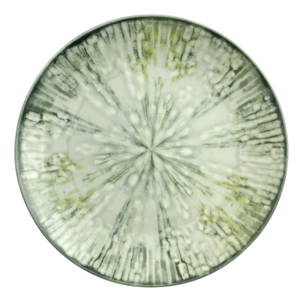 Arthur Krupp Ontbijtbord Porcelain Fusion Grey 20 cm