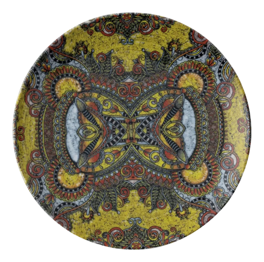Arthur Krupp Ontbijtbord Porcelain Mandala D 20 cm Clearance