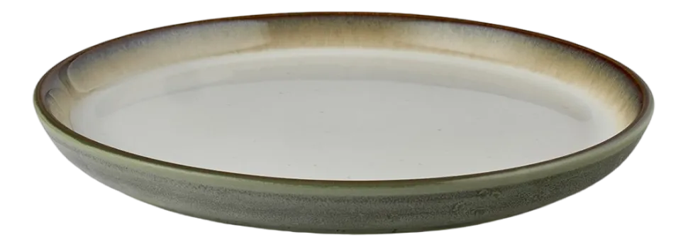 Ontbijtbord Bitz Gastro Grey / Cream 21 cm