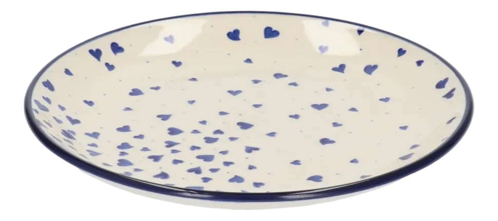 Ontbijtbord Bunzlau Castle Hearts 23,5 cm