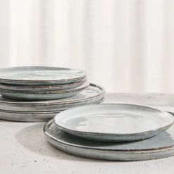 Ontbijtbord Salt & Pepper Artisan Green 21 cm (Set van 4)