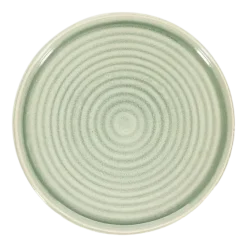 Ontbijtbord Salt & Pepper Cameo Green / Dark Brown 21,5 cm (Set van 4)