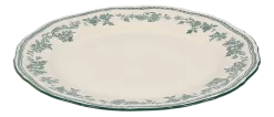 Ontbijtbord Salt & Pepper Cyril Green Ivory / Green 21 cm (Set van 4)