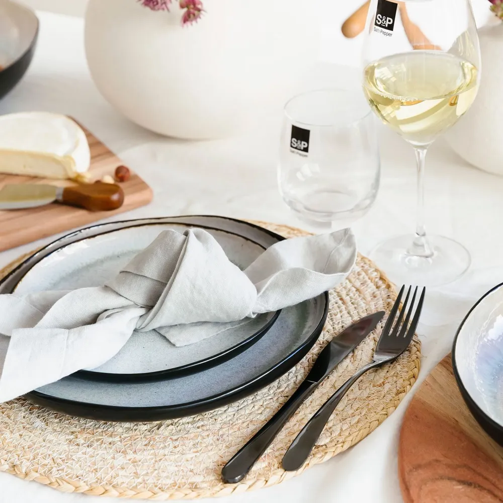 Salt & Pepper Ontbijtbord Lunar Beige 21,5 cm (Set van 4) Online
