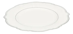 Ontbijtbord Salt & Pepper Odette Black / White 21,5 cm (Set van 1)
