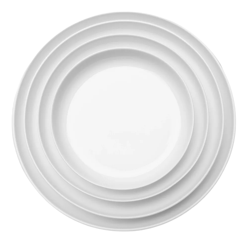 Serax Ontbijtbord Base tableware by Piet Boon White Glazed 20 cm Sale