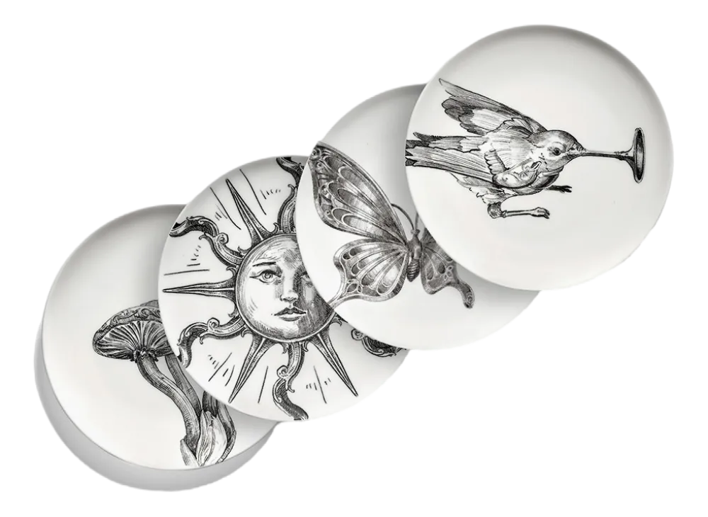 Serax Ontbijtbord Hummingbird Unity White 12 cm Hot