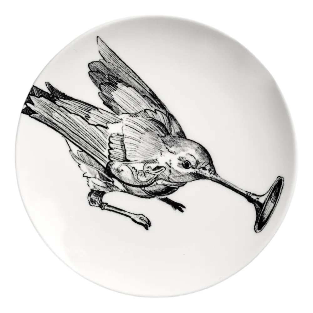 Serax Ontbijtbord Hummingbird Unity White 12 cm Hot