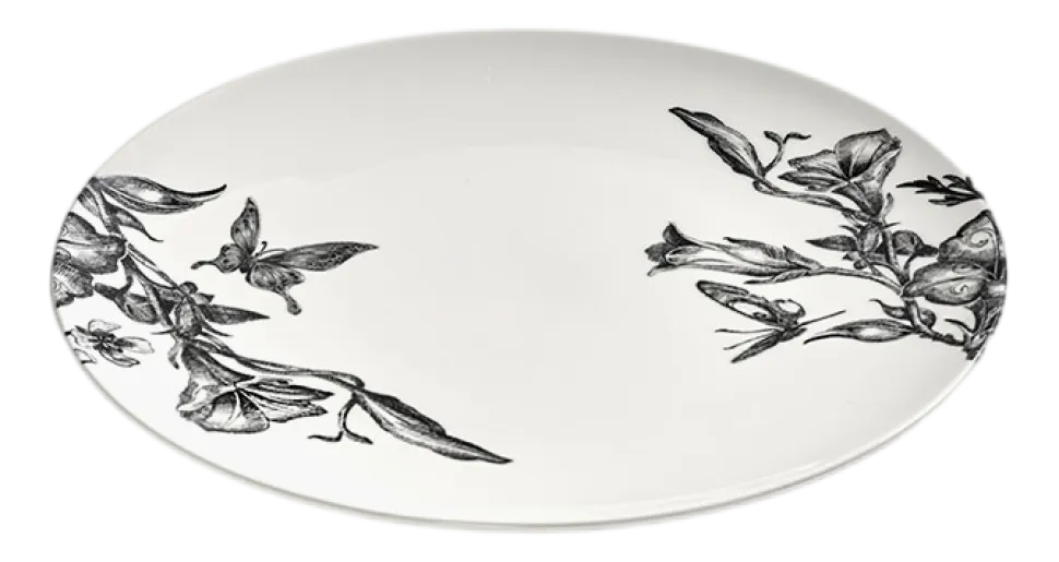 Ontbijtbord Serax M Magical Blossom Unity White 21 cm