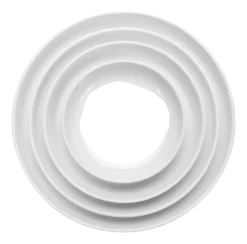 Ontbijtbord Serax Passe-Partout Tableware By Vincent Van D White Matt M 22 x 22 x 2,5 cm