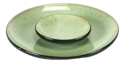 Serax Ontbijtbord Pure Tableware By Pascale Naessens Black Green M 16 cm Hot