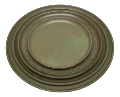 Ontbijtbord Serax Surface Tableware By Sergio Herman Camo Green 21 x 21 x 1,5 cm