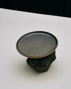 Serax Ontbijtbord Surface Tableware By Sergio Herman Indi Grey 21 x 21 x 1,5 cm Clearance