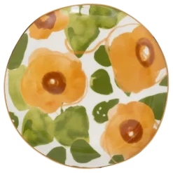 Urban Nature Culture Ontbijtbord Good Morning Floral Art Multi Co / Gold 17cm Best
