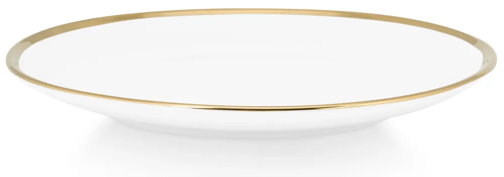 VT Wonen Ontbijtbord vtwonen White Gold 20 cm (Set van 2) Outlet