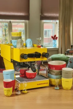 POLSPOTTEN Ontbijtkom La Marzocco Polygon Multi-colour 720 ml (Set van 4) Outlet
