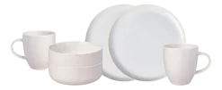 Ontbijtset Villeroy & Boch Crafted Cotton Wit (6-delig)