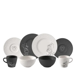 Villeroy & Boch Ontbijtset Manufacture Rock Mickey Mouse Multi (8-delig) New
