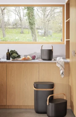 Eva Solo Ophanghaak Prullenbak Reflect 1 & 33 L Black Online