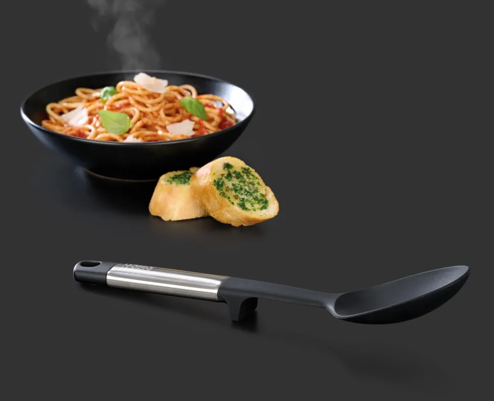 Opscheplepel Joseph Joseph Elevate Silicone Solid Spoon Zilver