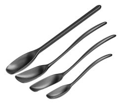 Rosti Opscheplepel Set Classic Carbon Black (Set van 4) Online