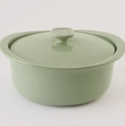 BergHOFF Ovenschaal Leo Line Balance Rond met Deksel 27,5 cm Sage Discount