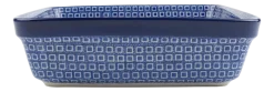 Bunzlau Castle Ovenschaal Blue Diamond Square 27 x 27 cm Outlet