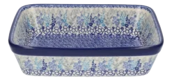 Ovenschaal Bunzlau Castle Delphinium Rectangular 24 x 19 cm