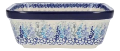 Bunzlau Castle Ovenschaal Delphinium Square 20 x 20 cm Discount